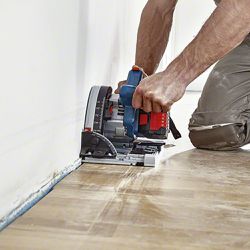 Serra circular de imersão Bosch GKT 18V-52 GC SB, em maleta