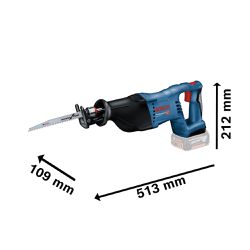 Serra sabre à bateria Bosch GSA 18V-32, 18V SB, Brushless