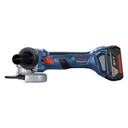 Esmerilhadeira à bateria Bosch GWS 180-LI Brushless 18V 2 baterias