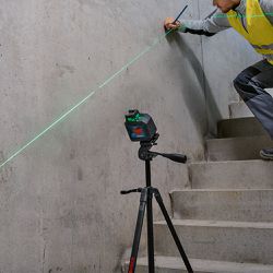 Nível a laser verde de linhas cruzadas Bosch GLL 2-20G 10m