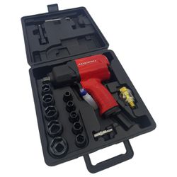 Chave de Impacto 1/2'' Com 17 Peças (RP 17808-A) - Aeropro