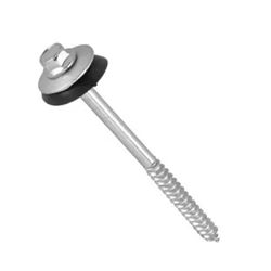 Kit Parafuso Telheiro 5/16'' Com Arruela Metálica e PVC 42,0001 (Com 50 Unidades) - Nord