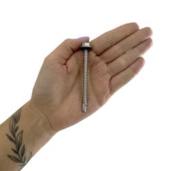 Kit Parafuso Autobrocante RUSPERT 6,3 x 3'' - 57,0015 (Com 50 Unidades) - Nord