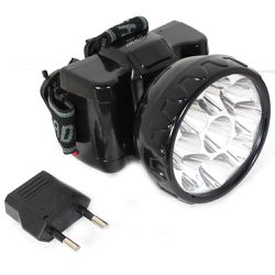 Lanterna de Cabeça Recarregável 9 LED's (351,0003) - Noll LED