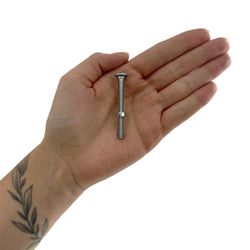 Kit Parafuso Francês Com Porca 3/16'' x 2'' - 53,0002 (Com 50 Unidades) - Nord