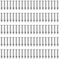 Kit Parafuso Francês Com Porca 1/4'' x 1'' - 53,0003 (Com 100 Unidades) - Nord
