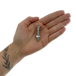 Kit Parafuso Francês Com Porca 1/4'' x 1.1/2'' - 53,0004 (Com 25 Unidades) - Nord