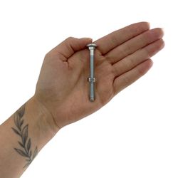 Kit Parafuso Francês Com Porca 1/4'' x 2.1/2'' - 53,0006 (Com 25 Unidades) - Nord