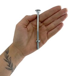Kit Parafuso Francês Com Porca 1/4'' x 4'' - 53,0008 (Com 10 Unidades) - Nord