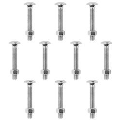 Kit Parafuso Francês Com Porca 1/4'' x 4'' - 53,0008 (Com 10 Unidades) - Nord