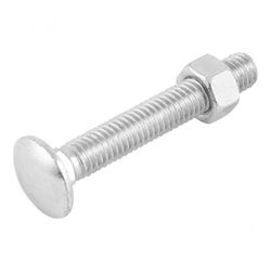 Kit Parafuso Francês Com Porca 5/16'' x 5'' - 53,0016 (Com 25 Unidades) - Nord