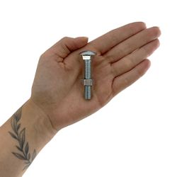Kit Parafuso Francês Com Porca 3/8'' x 2'' - 53,0022 (Com 10 Unidades) - Nord