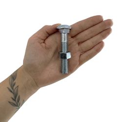 Kit Parafuso Francês Com Porca 1/2'' x 3'' - 53,0032 (Com 10 Unidades) - Nord