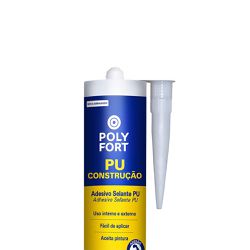 Selante Adesivo PU Construção - Cinza 387g (PU105) - Pulvitec
