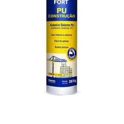 Selante Adesivo PU Construção - Cinza 387g (PU105) - Pulvitec