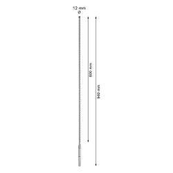 Broca para concreto Bosch EXPERT SDS Max-8X Diâmetro12 x 800 x 940 mm
