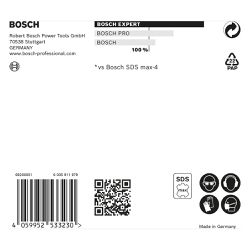 Broca para concreto Bosch EXPERT SDS Max-8X Diâmetro28 x 600 x 720 mm