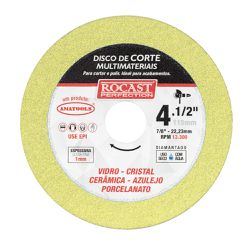 Disco de Corte Diamantado Multimateriais 4.1/2'' (412,0003) - Rocast