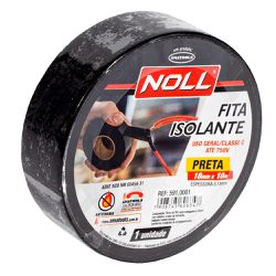 Fita Isolante Preta 18mm x 10Mts (591,0001) - Noll