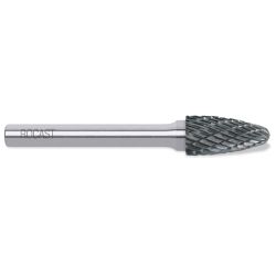 Lima Rotativa Árvore Arredondada em Metal Duro 10mm (45,0071) - Rocast