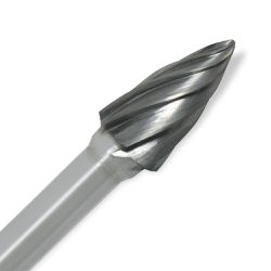 Lima Rotativa Árvore Pontiaguda Para Alumínio 6mm (45,0109) - Rocast