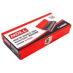 Jogo de Soquete Torx Macho / Fêmea 1/2'' - 16 Peças (405,0112) - Noll