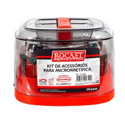 Kit de Acessórios Para Micro Retífica 276 Peças (116,0002) - Rocast