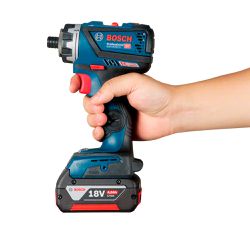 Furadeira Parafusadeira Bosch GSR 18V-60 FC 18V 2 baterias e maleta