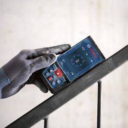 Trena Laser GLM 100-25 C Alcance 100m com Bluetooth - Bosch