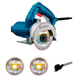 Serra Mármore a seco Bosch GDC 150 TITAN 1500W, com 2 Discos