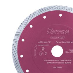 Disco Diamantado Durokort 254mm (62016) - Cortag