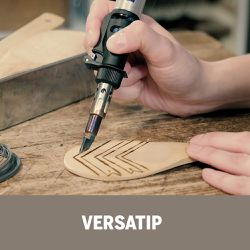 Versatip Pirógrafo e Soldador a Gás Com 12 Acessórios- Dremel