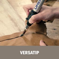 Versatip Pirógrafo e Soldador a Gás Com 12 Acessórios- Dremel