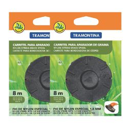 Kit Carretel 1 Fio de Nylon 1,8mm x 8m Com 2 Unidades (78799/463) - Tramontina