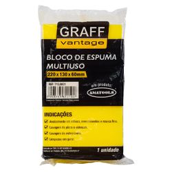 Kit Bloco de Espuma Multiuso Com 12 Unidades (743,0001) - Graff Vantage