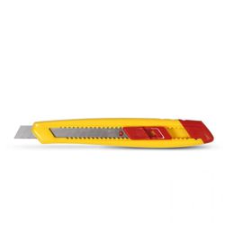 Estilete Série Starrett Lâmina Reta Estreita 9mm Com Trava Deslizante (KUS055-S) - Starrett