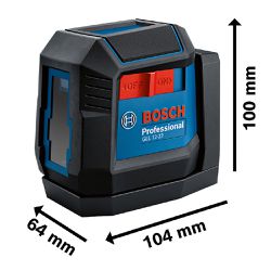 Nível à Laser Com Suporte Giratório 12M - GLL 12-22 (0601065220) - Bosch