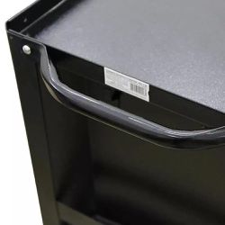 Carrinho de Ferramentas com 01 Gaveta C-07 Todo Preto - FERCAR