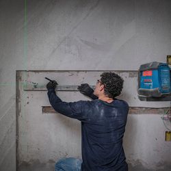 Nível a Laser Verde Com Suporte Giratório 12M (GLL 12-22 G) - Bosch