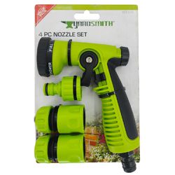 Kit de Hidropistola Completo Com Engate Rápido 5 Jatos - 4 Peças (623103) - Yardsmith