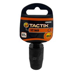 Soquete Impacto-P3 1/2 x 1/2'' (363355) - Tactix