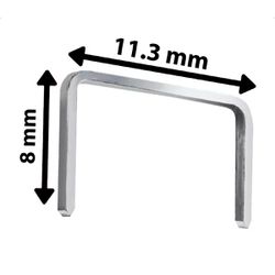 Grampo Para Grampeador Profissional - 8mm (705732) - Onsite