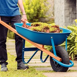 Pneu Com Câmara 3.25/8'' Com Roda e Bucha Plástica Para Carrinho de Mão (77741/011) - Tramontina