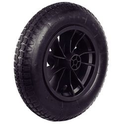 Pneu Com Câmara 3.25/8'' Com Roda e Bucha Plástica Para Carrinho de Mão (77741/011) - Tramontina