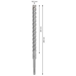 Broca Para Concreto SDS Plus -5X 16x200x260mm (2608833826) - Bosch