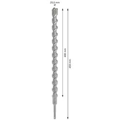 Broca Para Concreto SDS Plus -5X 25x400x450mm (2608836650) - Bosch