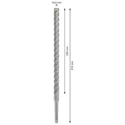 Broca Para Concreto SDS Plus -5X 16x250x310mm (2608833827) - Bosch