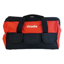 Bolsa de Lona Para Ferramentas Com 5 Bolsos 15.5'' - 39x20x22cm (O323144) - Onsite