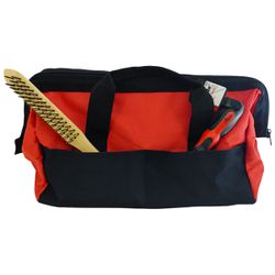 Bolsa de Lona Para Ferramentas Com 5 Bolsos 15.5'' - 39x20x22cm (O323144) - Onsite