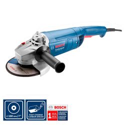 Esmerilhadeira Angular 7'' - 220V - GWS 2200-180 Com Disco de Corte Diamantado - Bosch